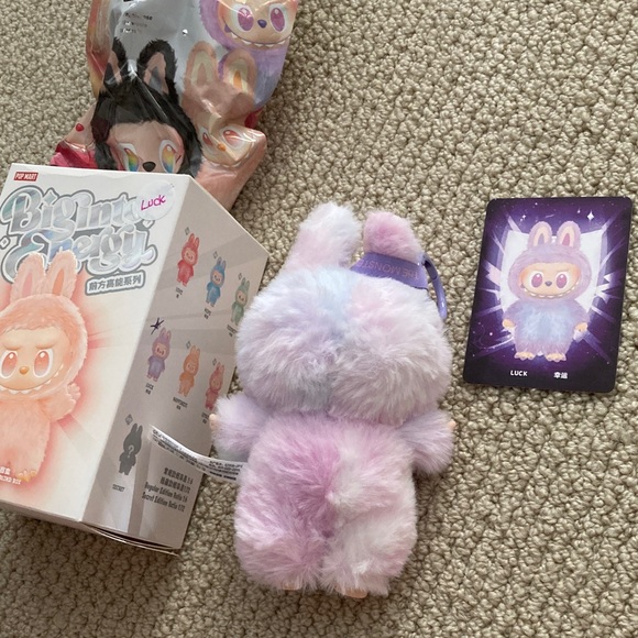 NEW Pop Mart Big Into Energy Labubu Luck Purple Confirmed Authentic Toy Kids NIB - Picture 10 of 11